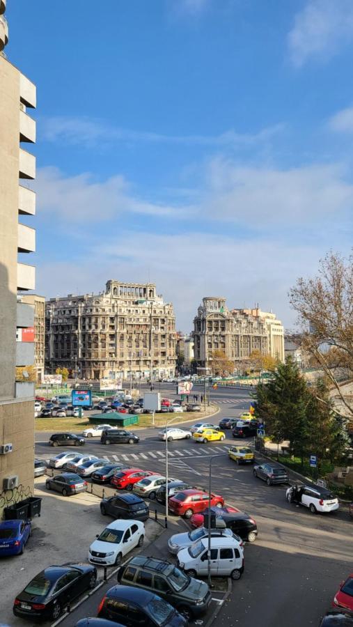 Ferienwohnung Central Studio Sapphire Bukarest Exterior foto